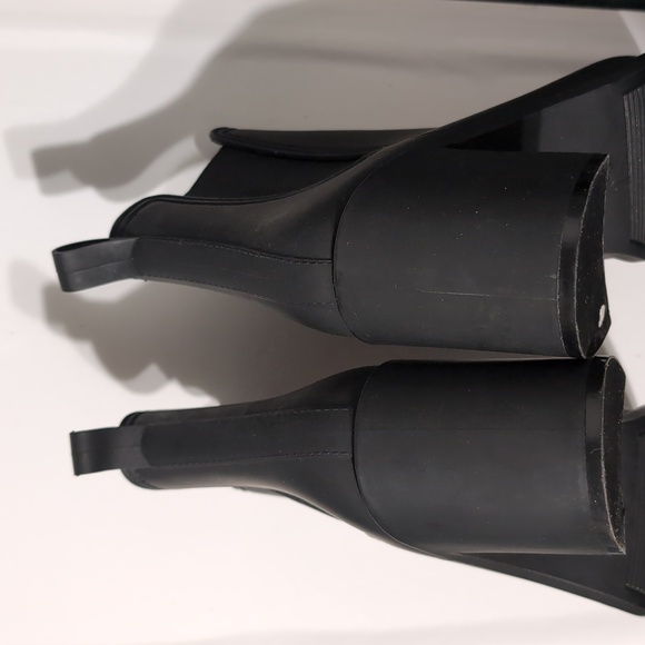 Jeffrey Campbell ankle rubber boots womens - Size 9 - Picture 7 of 8